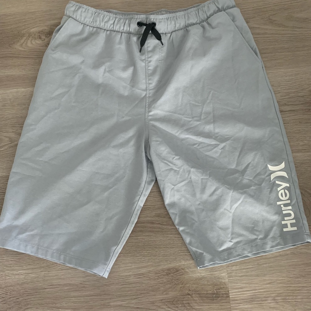 Grey Hurley light weight shorts